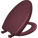 Bemis 1200SLOWT Classic Colors® Elongated Plastic Toilet Seat Featuring Stay·Tite® Seat Fastening System™, Whisper·Close®, and Easy·Clean® - Loganberry
