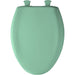 Bemis 1200SLOWT Classic Colors® Elongated Plastic Toilet Seat Featuring Stay·Tite® Seat Fastening System™, Whisper·Close®, and Easy·Clean® - Ming Green