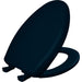 Bemis 1200SLOWT Classic Colors® Elongated Plastic Toilet Seat Featuring Stay·Tite® Seat Fastening System™, Whisper·Close®, and Easy·Clean® - Navy