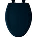 Bemis 1200SLOWT Classic Colors® Elongated Plastic Toilet Seat Featuring Stay·Tite® Seat Fastening System™, Whisper·Close®, and Easy·Clean® - Navy