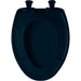 Bemis 1200SLOWT Classic Colors® Elongated Plastic Toilet Seat Featuring Stay·Tite® Seat Fastening System™, Whisper·Close®, and Easy·Clean® - Navy