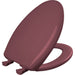 Bemis 1200SLOWT Classic Colors® Elongated Plastic Toilet Seat Featuring Stay·Tite® Seat Fastening System™, Whisper·Close®, and Easy·Clean® - Raspberry