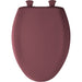 Bemis 1200SLOWT Classic Colors® Elongated Plastic Toilet Seat Featuring Stay·Tite® Seat Fastening System™, Whisper·Close®, and Easy·Clean® - Raspberry