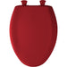 Bemis 1200SLOWT Classic Colors® Elongated Plastic Toilet Seat Featuring Stay·Tite® Seat Fastening System™, Whisper·Close®, and Easy·Clean® - Red
