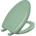 Bemis 1200SLOWT Classic Colors® Elongated Plastic Toilet Seat Featuring Stay·Tite® Seat Fastening System™, Whisper·Close®, and Easy·Clean® - Sea Green
