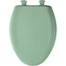 Bemis 1200SLOWT Classic Colors® Elongated Plastic Toilet Seat Featuring Stay·Tite® Seat Fastening System™, Whisper·Close®, and Easy·Clean® - Sea Green