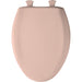 Bemis 1200SLOWT Classic Colors® Elongated Plastic Toilet Seat Featuring Stay·Tite® Seat Fastening System™, Whisper·Close®, and Easy·Clean® - Venetian Pink