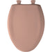 Bemis 1200SLOWT Classic Colors® Elongated Plastic Toilet Seat Featuring Stay·Tite® Seat Fastening System™, Whisper·Close®, and Easy·Clean® - Wild Rose