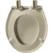 Bemis 200E4B Affinity® Round Plastic Toilet Seat Featuring Stay·Tite® Seat Fastening System™, Whisper·Close®, Easy·Clean®, Precision·Fit® and Super·Grip® Bumpers - Bone