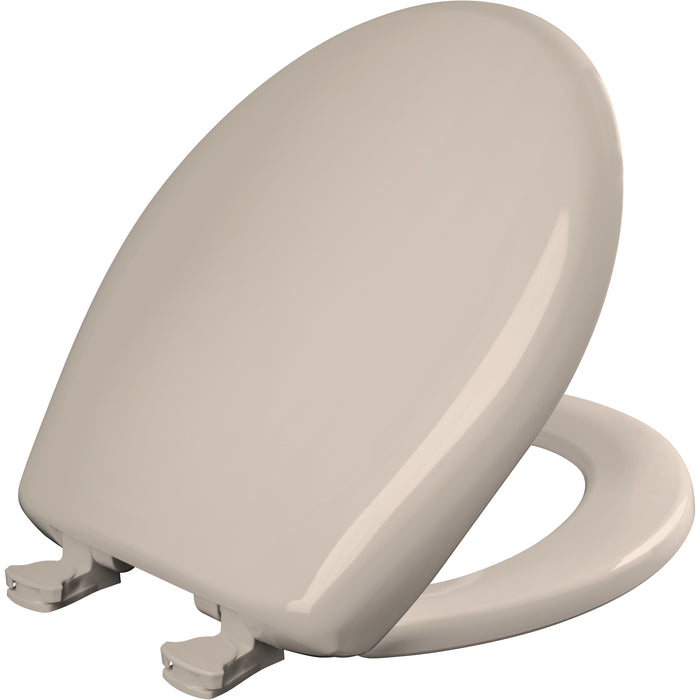 Bemis 200SLOWT Classic Colors® Round Plastic Toilet Seat Featuring Stay·Tite® Seat Fastening System™, Whisper·Close®, and Easy·Clean® - Blush