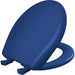 Bemis 200SLOWT Classic Colors® Round Plastic Toilet Seat Featuring Stay·Tite® Seat Fastening System™, Whisper·Close®, and Easy·Clean® - Colonial Blue