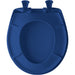 Bemis 200SLOWT Classic Colors® Round Plastic Toilet Seat Featuring Stay·Tite® Seat Fastening System™, Whisper·Close®, and Easy·Clean® - Colonial Blue
