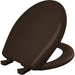 Bemis 200SLOWT Classic Colors® Round Plastic Toilet Seat Featuring Stay·Tite® Seat Fastening System™, Whisper·Close®, and Easy·Clean® - Espresso Brown