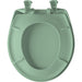 Bemis 200SLOWT Classic Colors® Round Plastic Toilet Seat Featuring Stay·Tite® Seat Fastening System™, Whisper·Close®, and Easy·Clean® - Sea Green