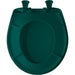 Bemis 200SLOWT Classic Colors® Round Plastic Toilet Seat Featuring Stay·Tite® Seat Fastening System™, Whisper·Close®, and Easy·Clean® - Teal