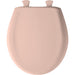 Bemis 200SLOWT Classic Colors® Round Plastic Toilet Seat Featuring Stay·Tite® Seat Fastening System™, Whisper·Close®, and Easy·Clean® - Venetian Pink