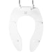 Bemis 3155CT Elongated Plastic Toilet Seat Featuring Stay·Tite® Commercial Fastening System™, DuraGuard® and Check Hinges - White