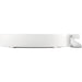 Bemis 4LRT Round Plastic Closed Front Less Cover with Stay·Tite® Commercial Fastening System™ - White