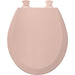 Bemis 500EC Round Enameled Wood Closed Front with Cover Featuring Easy·Clean® Hinges - Venetian Pink