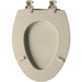 Bemis 540EC Church Round Enameled Wood Toilet Seat Featuring Easy·Clean® - Bone