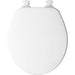 Bemis 540EC Church Round Enameled Wood Toilet Seat Featuring Easy·Clean® - White