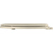 Bemis 585EC Church Elongated Enameled Wood Toilet Seat with Easy·Clean® Hinges - Bone