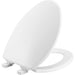 Bemis 7300SLEC Elongated Plastic Toilet Seat in White Featuring Easy·Clean® and Whisper·Close® - White