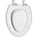 Bemis 7300SLEC Elongated Plastic Toilet Seat in White Featuring Easy·Clean® and Whisper·Close® - White