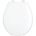 Bemis 7750TDG Round Open Front With Cover Hospitality Commercial Plastic Toilet Seat in White Stay·Tite® Commercial Fastening System™ and DuraGuard® - White