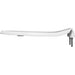 Bemis 955CT Round Open Front Less Cover Commercial Plastic Toilet Seat Featuring Stay·Tite® Commercial Fastening System™ Check Hinge - White