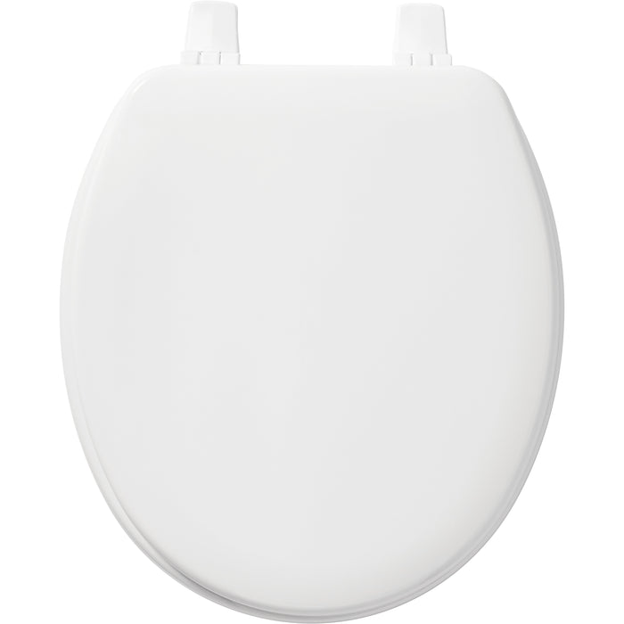 Bemis BB540 Church Baby Bowl Enameled Wood Toilet Seat in White with Top·Tite® hinges - White
