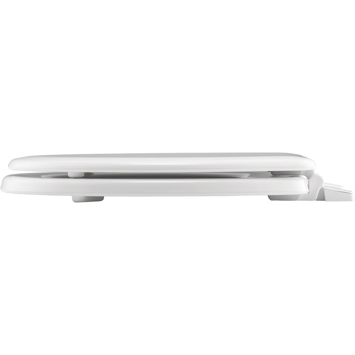 Bemis BB540 Church Baby Bowl Enameled Wood Toilet Seat in White with Top·Tite® hinges - White