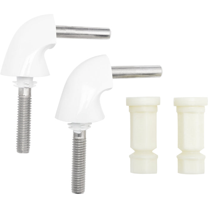 Bemis HK84 1955CT Replacement Hinge Set - White
