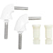 Bemis HK84 1955CT Replacement Hinge Set - White