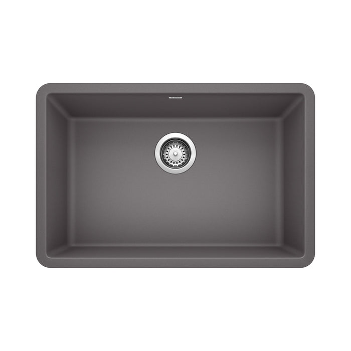 BLANCO 522427 Precis 27" Single Bowl Kitchen Sink - Cinder