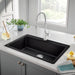 Pvd Steel - BLANCO Catris Semi-Pro Pull-Down Dual-Spray Kitchen Faucet