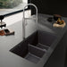 Pvd Steel - BLANCO Culina II Pull-Down Dual-Spray Touchless Sensor Kitchen Faucet