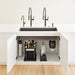 Satin Dark Steel - BLANCO Culina II Semi-Pro Pull-Down Dual-Spray Kitchen Faucet