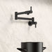Matte Black - BLANCO Culina II Wall-Mounted Pot Filler