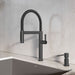 Matte Black - BLANCO Culina II Culina Mini II Pull-Down Dual-Spray Kitchen Faucet