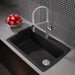 Anthracite - BLANCO Diamond SILGRANIT 33.5" Super Single Dual Mount Kitchen Sink