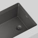 Cinder - BLANCO Essential Silgranit Color-Matched 3.5" Basket Strainer with Turn-to-Close Design