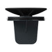 Coal Black - BLANCO Essential Silgranit Color-Matched Disposal Flange Insert with Waste Scraper