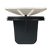 Soft White - BLANCO Essential Silgranit Color-Matched Disposal Flange Insert with Waste Scraper