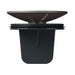 Volcano Gray - BLANCO Essential Silgranit Color-Matched Disposal Flange Insert with Waste Scraper
