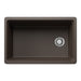 Café - BLANCO Inteos SILGRANIT 30" Single Bowl Reversible Undermount Workstation Kitchen Sink