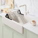 Soft White - BLANCO Linus Low Arc Pull-Out Dual-Spray Kitchen Faucet