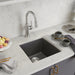 Cinder - BLANCO Performa SILGRANIT 17" Undermount Bar Sink