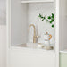 Soft White - BLANCO Precis SILGRANIT 13" Undermount Bar Sink