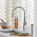 Pvd Steel - BLANCO Rivana High-Arc Pull-Down Dual-Spray Kitchen Faucet